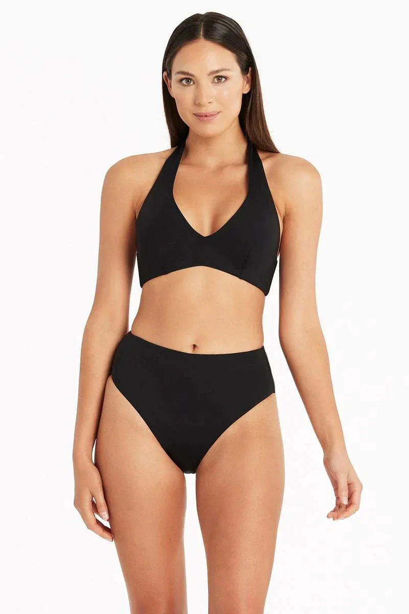 Eco Retro High Waist Pant Black