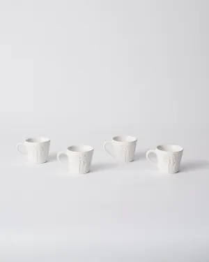 Ele Palm Espresso Mug - Set of 4 clothes drying rack, folding drying rack