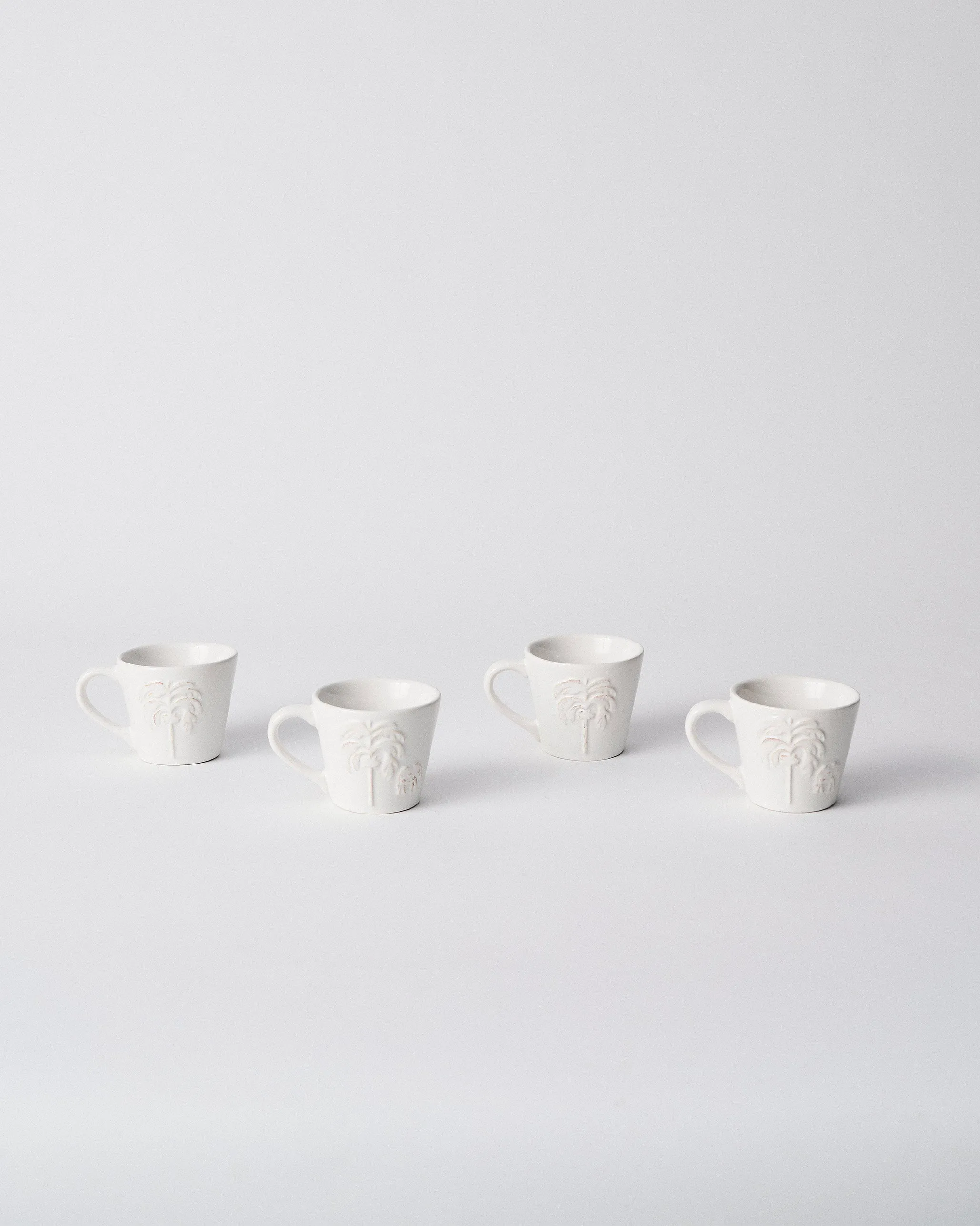 Ele Palm Espresso Mug - Set of 4 clothes drying rack, folding drying rack