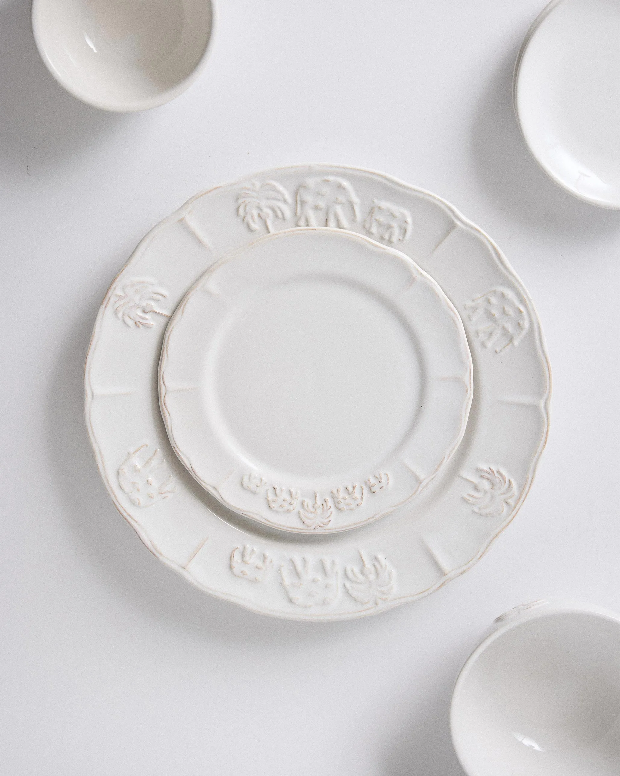Ele Palm Quarter Plate