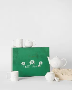 Ele Palm Tea Gift Set clothes drying rack, folding drying rack