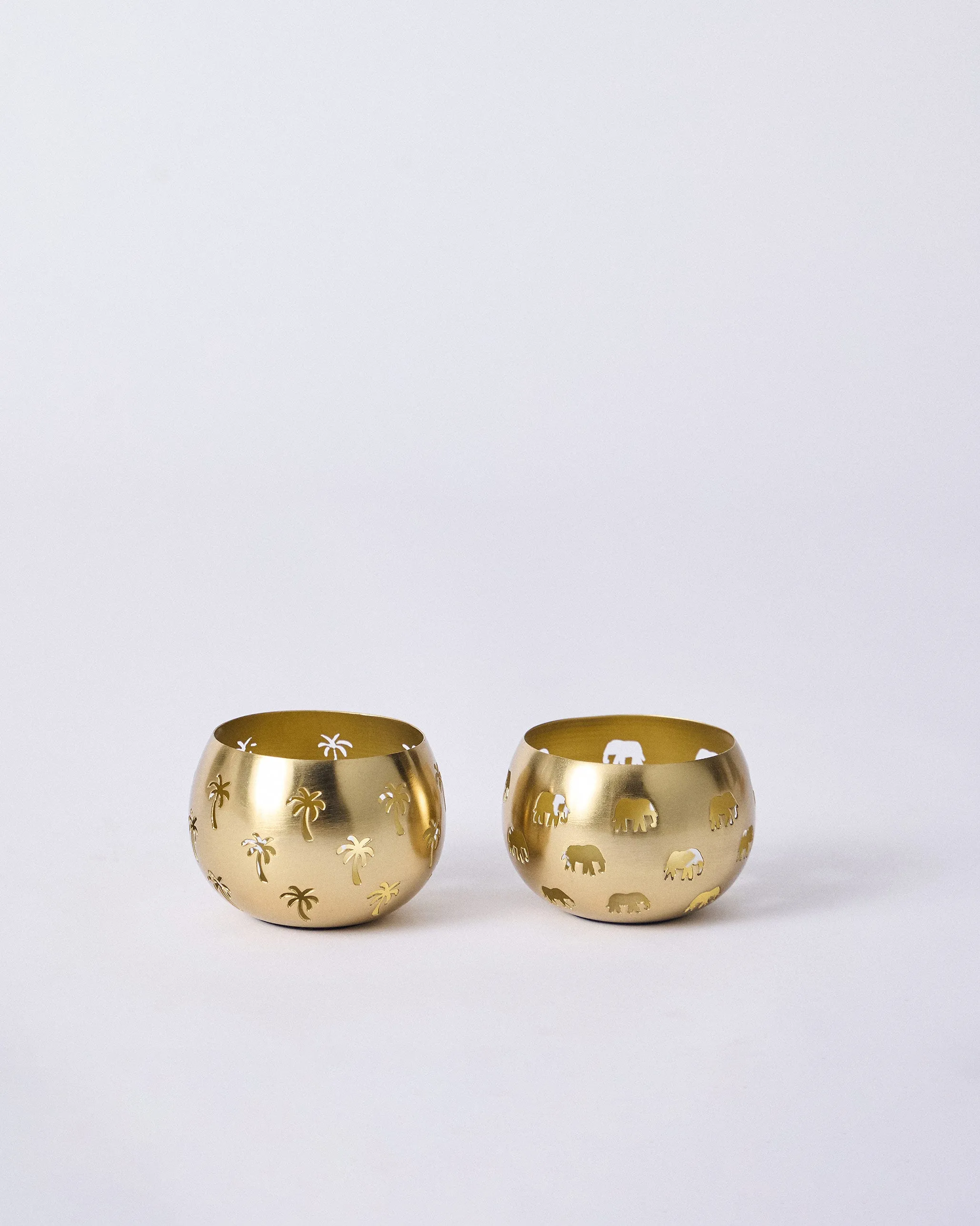 Ele Palm Votives - Set of 2 barware set, cocktail shaker