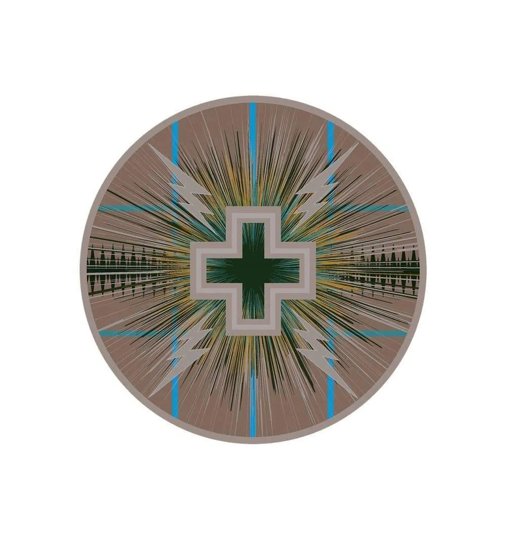 Electric Temple Sands Area Rugs