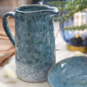 Elegant Blue Reactive Glaze Jug kitchen essentials, utensils set