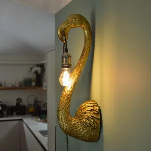 Elegant Flamingo Head Wall Lamp kitchen essentials, utensils set
