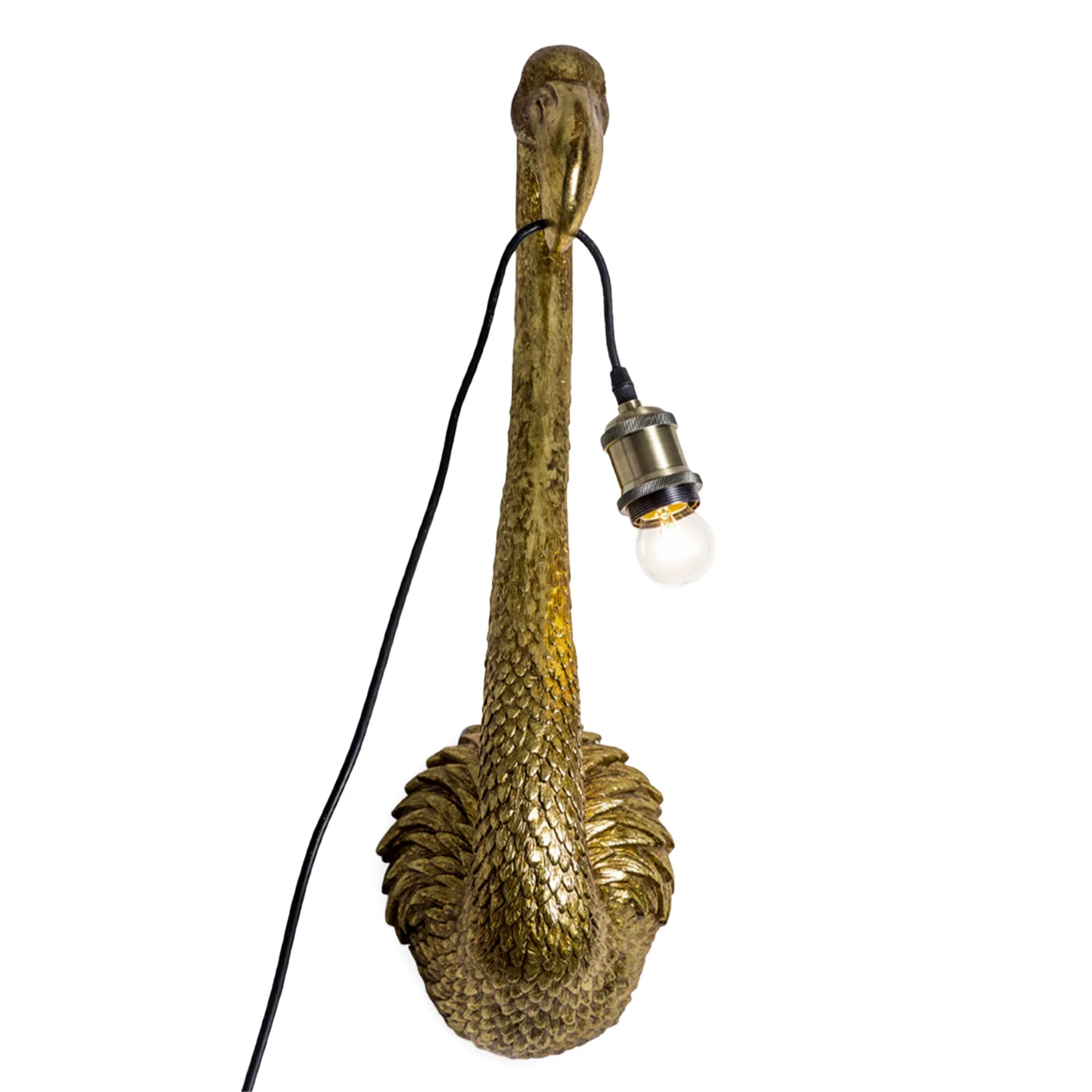 Elegant Flamingo Head Wall Lamp