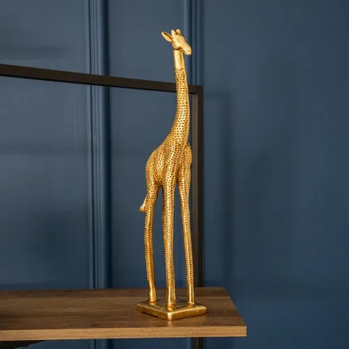 Elegant Gold Giraffe Ornament kitchen essentials, utensils set