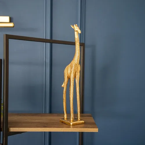 Elegant Gold Giraffe Ornament