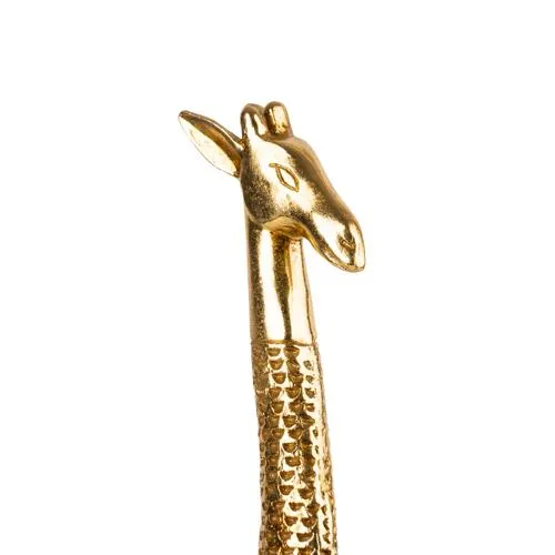 Elegant Gold Giraffe Ornament