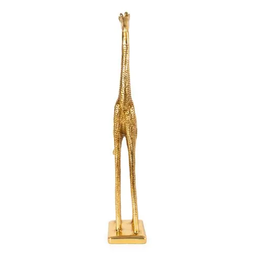 Elegant Gold Giraffe Ornament