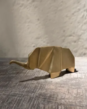 Elephant Origami dinnerware set, ceramic plates