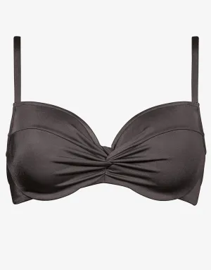 Elevation Underwired Bikini Top - Satin Zinc