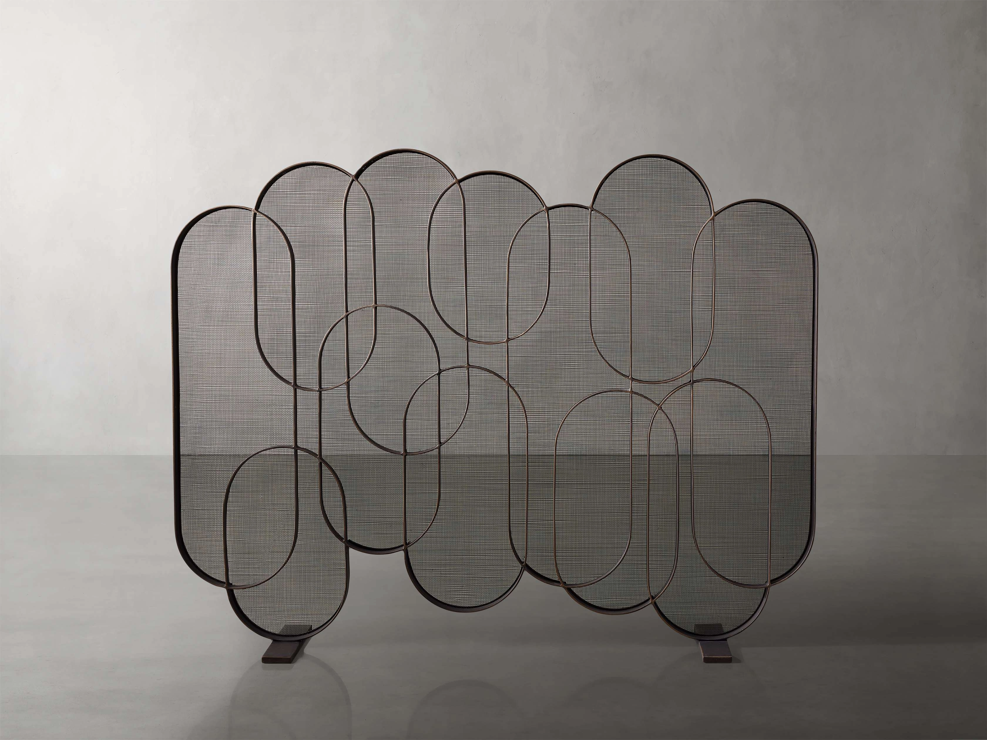 Ellipse Fireplace Screen