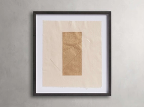 Embossed II Framed Print