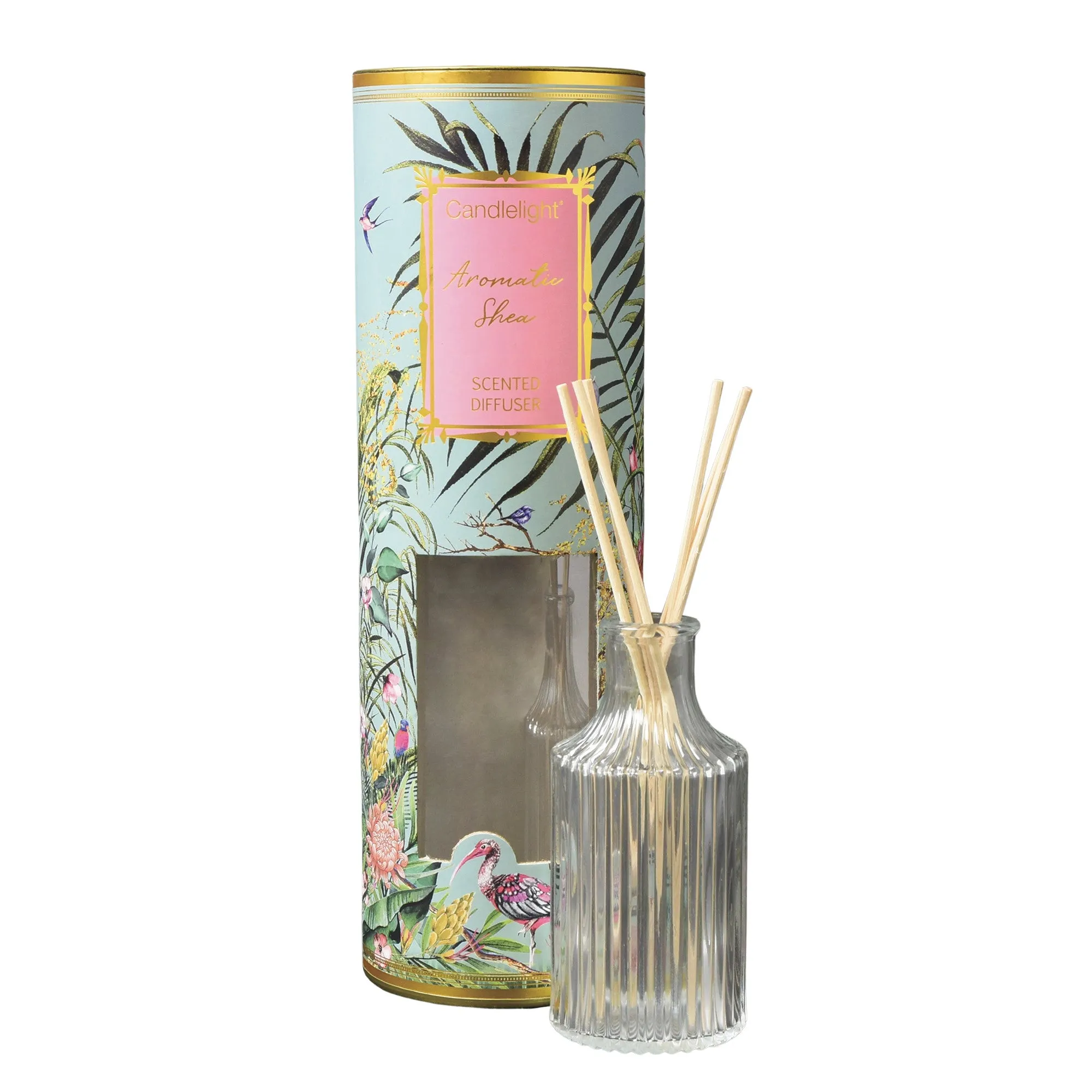 Ether Chinoiserie Reed Diffuser with Rich Aromatic Shea Scent