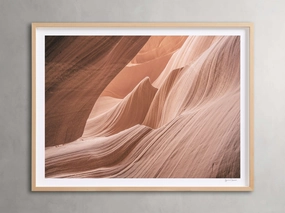 Ethereal Sandstone Framed Print