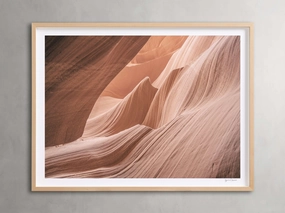 Ethereal Sandstone Framed Print