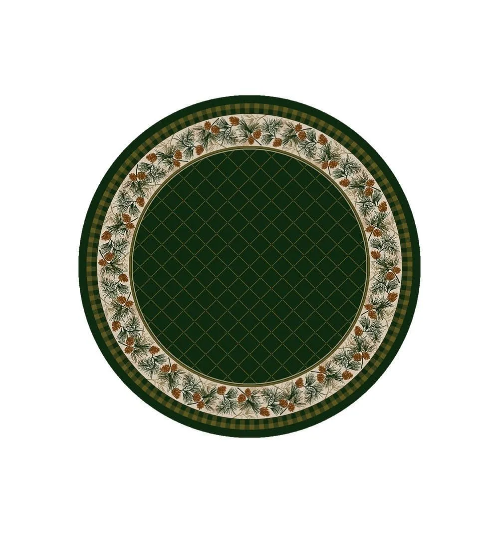 Evergreen Pine Rugs - 3 Colors 6 Sizes
