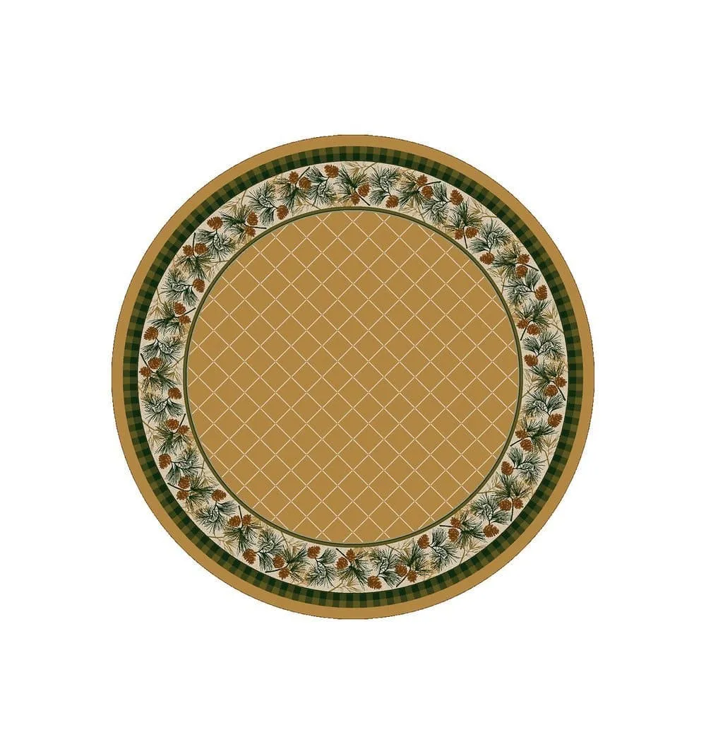 Evergreen Pine Rugs - 3 Colors 6 Sizes