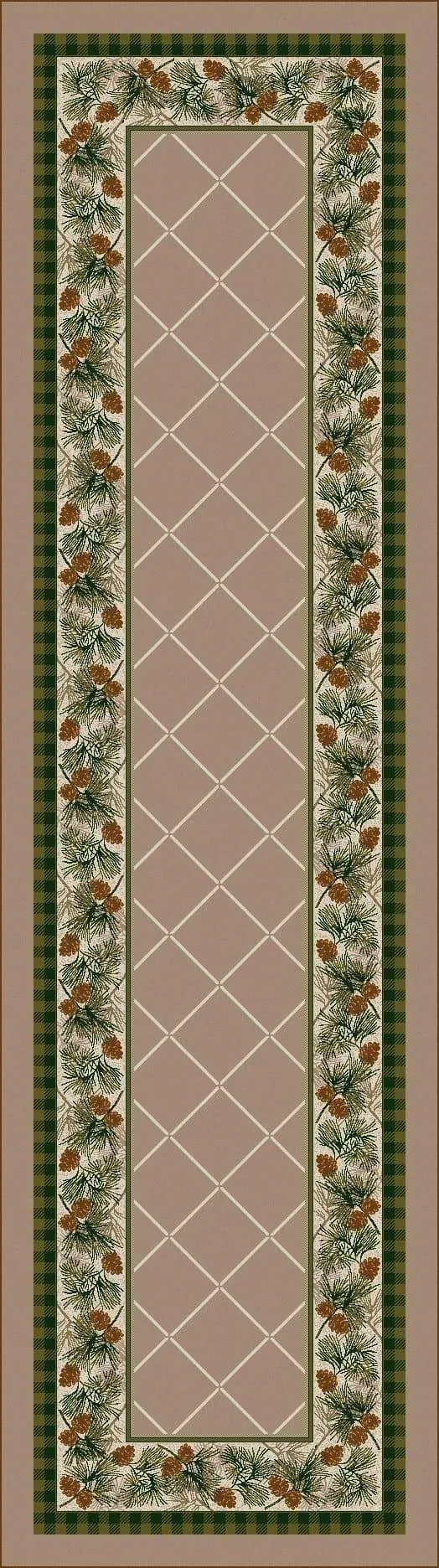 Evergreen Pine Rugs - 3 Colors 6 Sizes