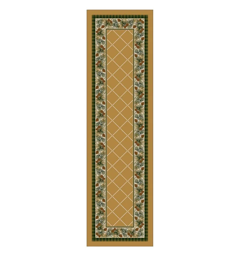Evergreen Pine Rugs - 3 Colors 6 Sizes