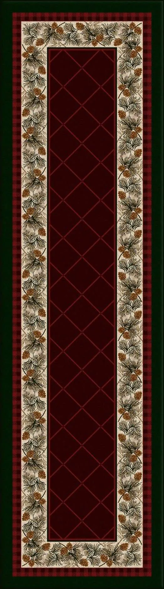Evergreen Pine Rugs - 3 Colors 6 Sizes