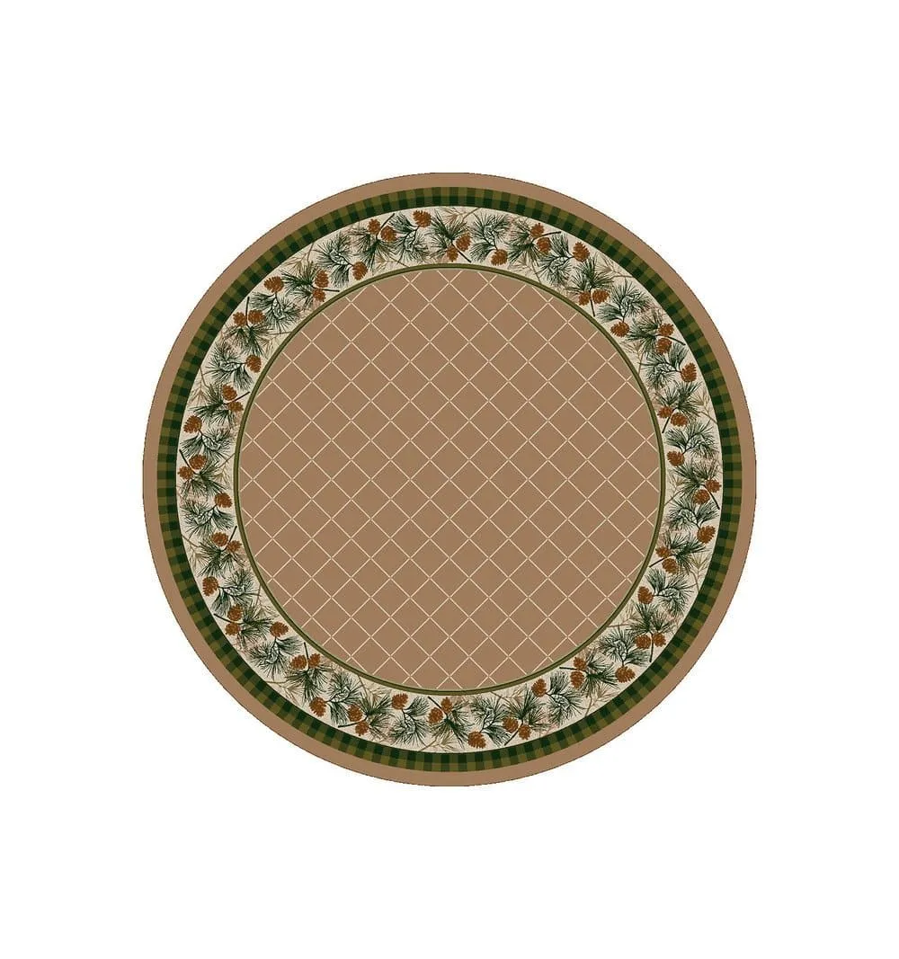 Evergreen Pine Rugs - 3 Colors 6 Sizes