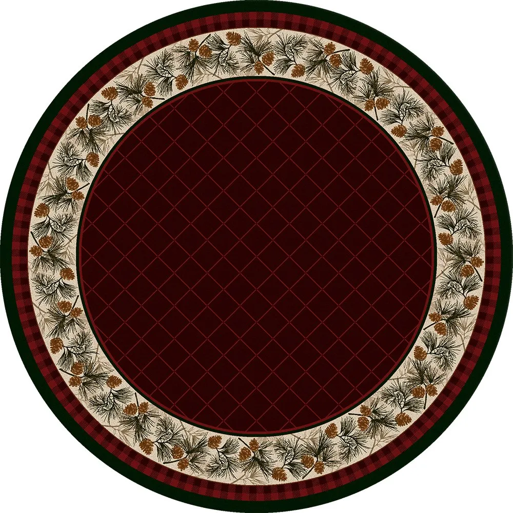 Evergreen Pine Rugs - 3 Colors 6 Sizes