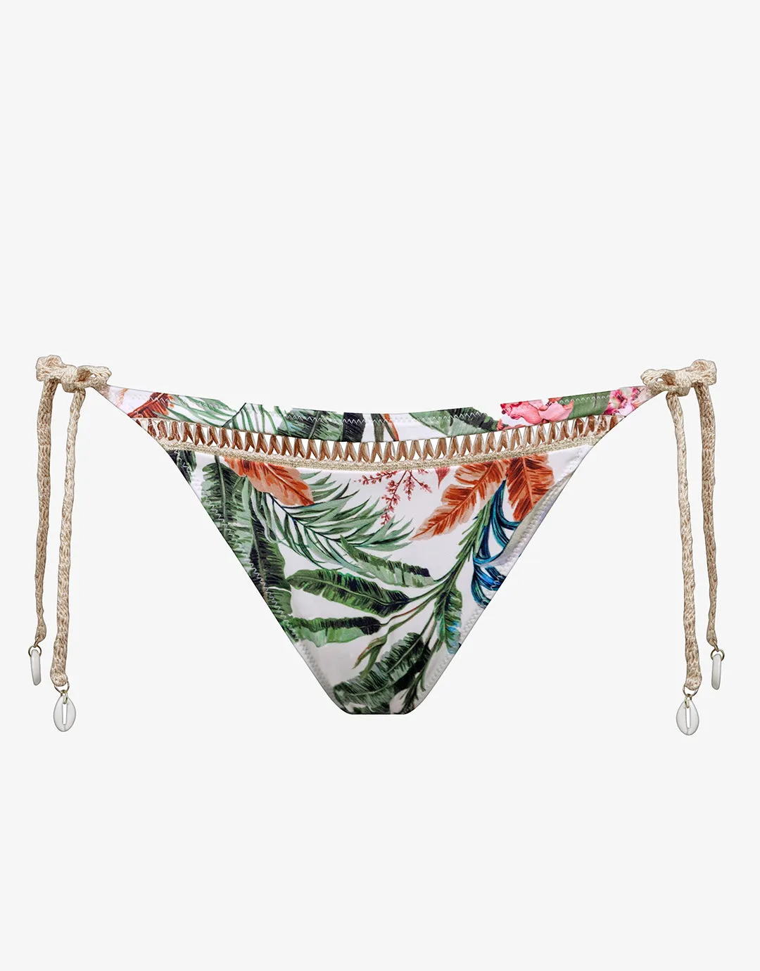 Exotic Dive Tie Side Bikini Pant - Retro Tropics