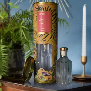 Exquisite Oriental Lily Fragrance Ochre Chinoiserie Reed Diffuser kitchen essentials, utensils set