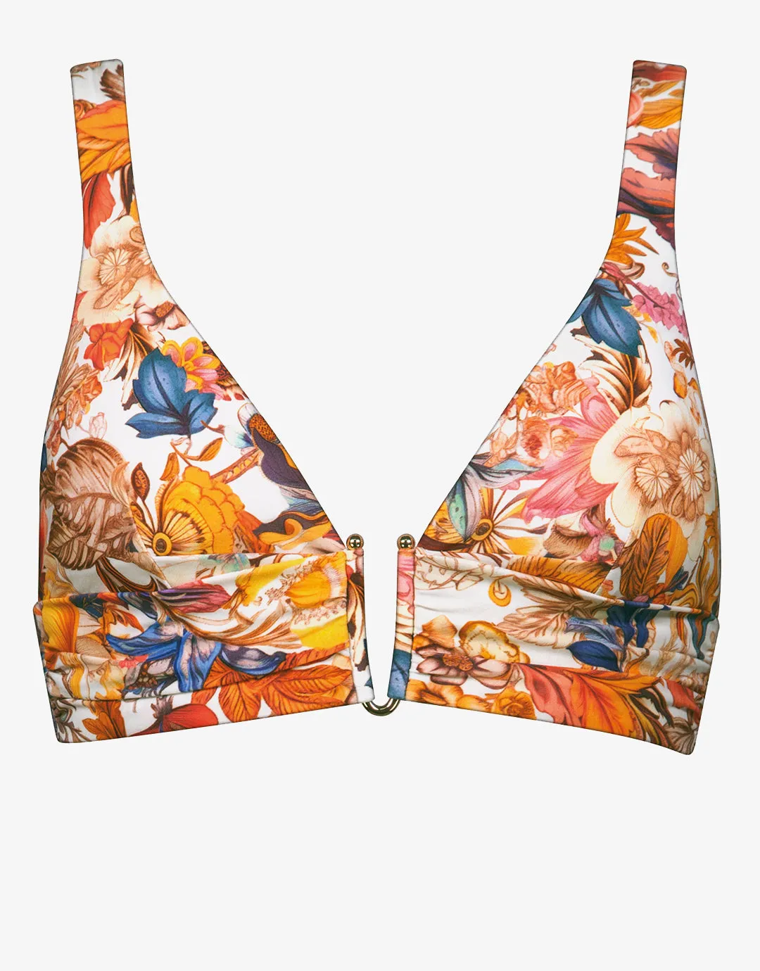 Exuberance Banded Bikini Top - Solar