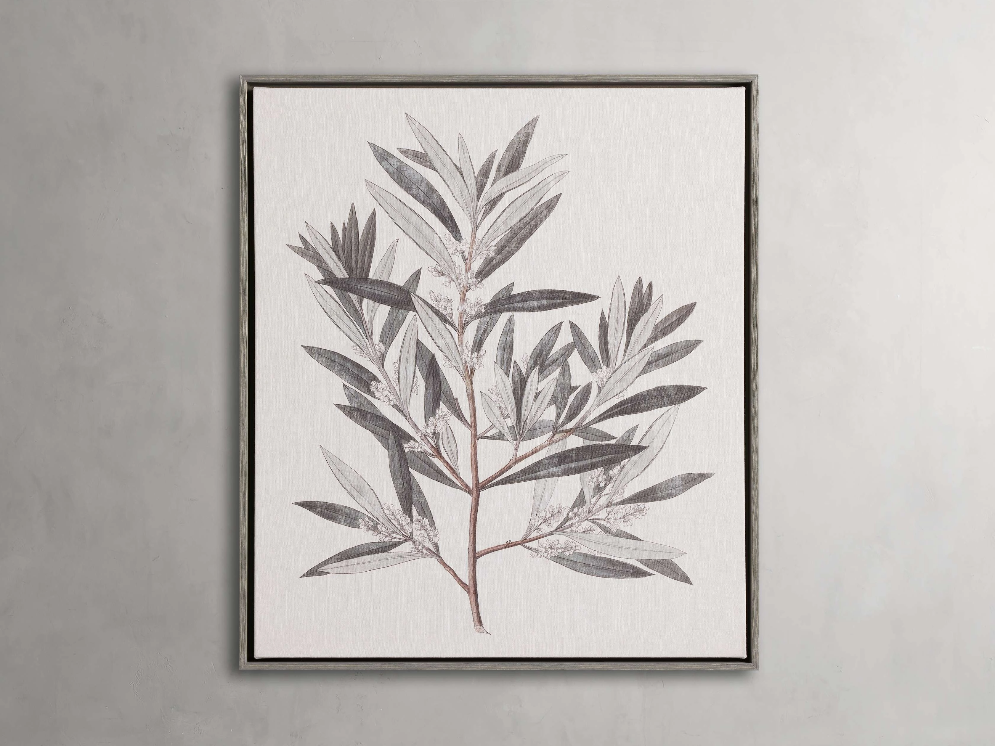 Falling in Leaves II Framed Print