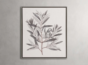Falling in Leaves II Framed Print