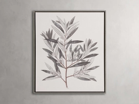 Falling in Leaves II Framed Print