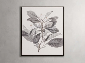 Falling in Leaves III Framed Print
