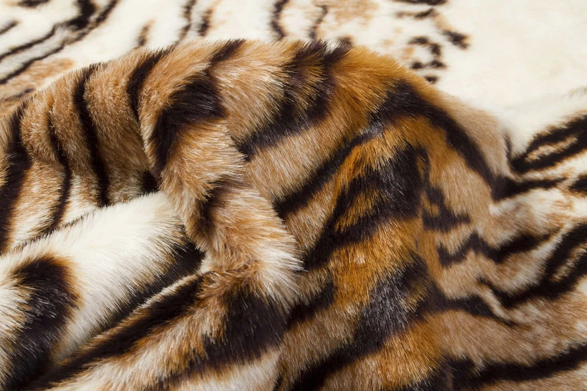Faux Tiger Hide Rug