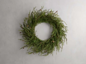 Faux Pine Wreath