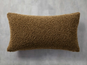 Faux Sherpa Lumbar Pillow Cover