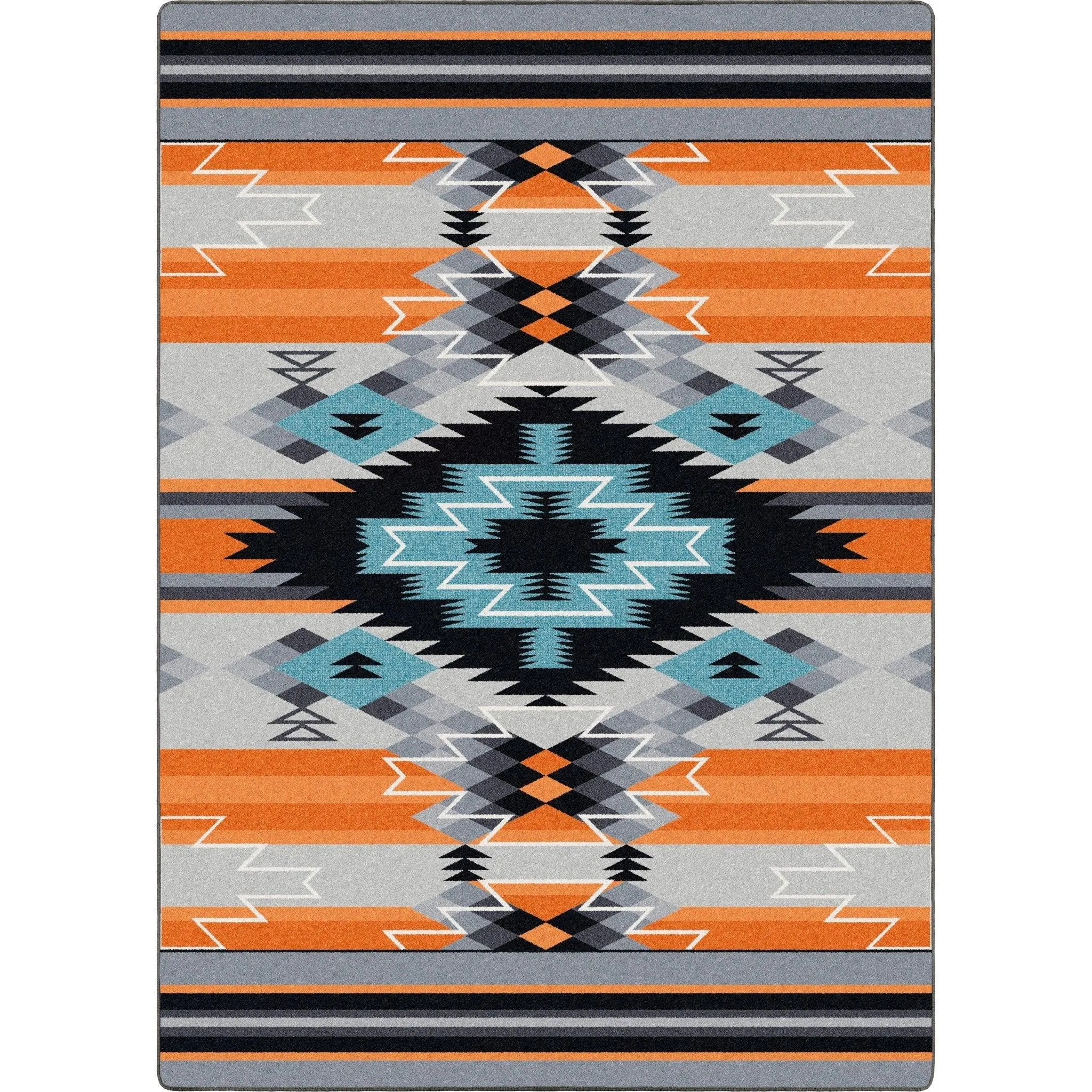 Fire Radio Waves Rug Collection