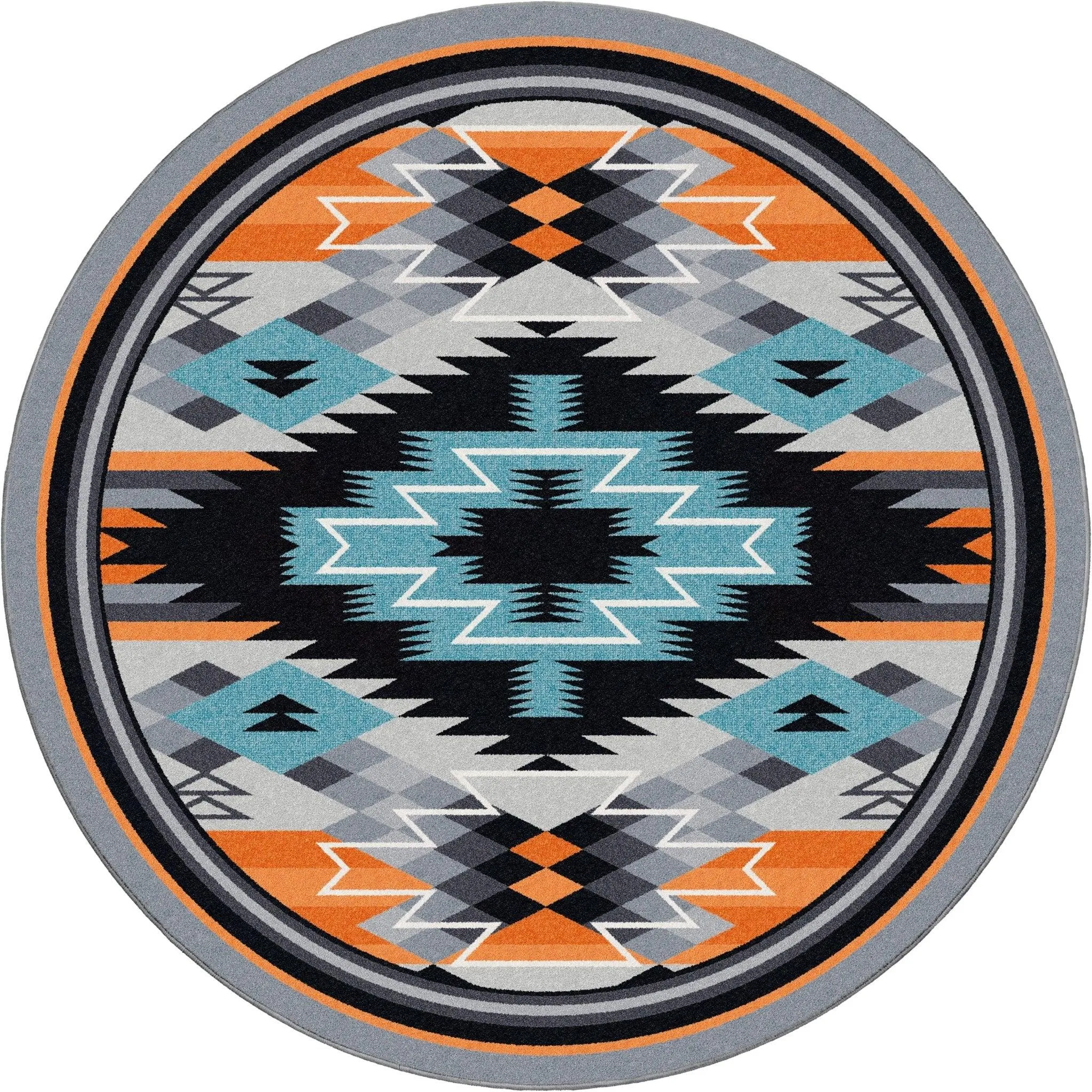Fire Radio Waves Rug Collection