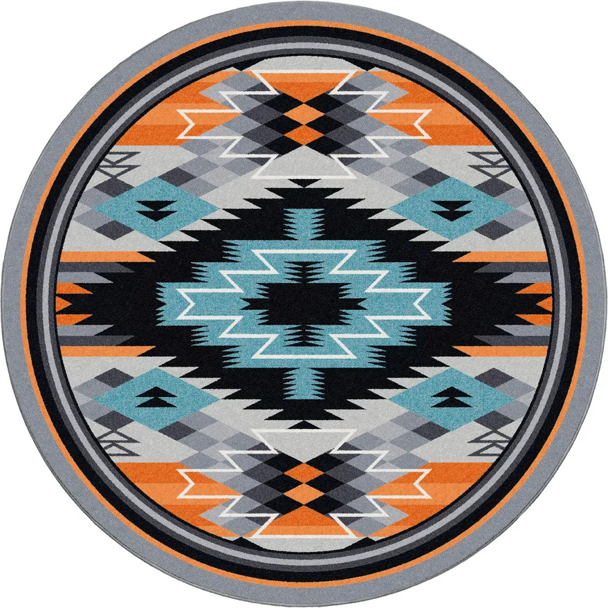 Fire Waves Area Rugs