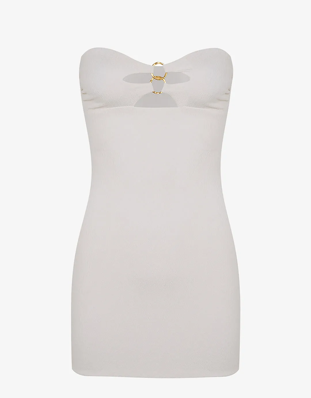 Firenze Jolie Short Dress - White