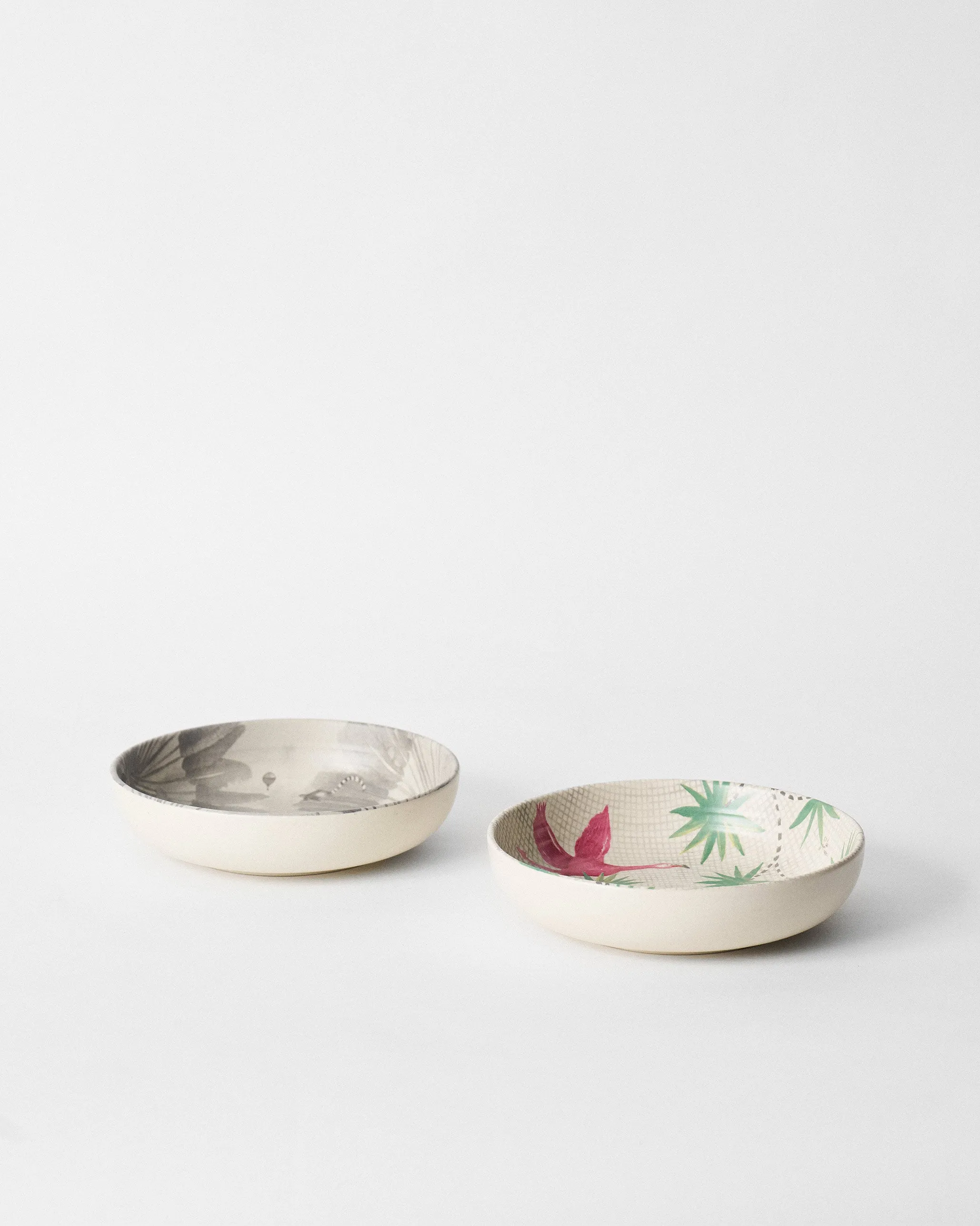 Flamingo Lush Shallow Bowl - Set of 2 chef knife, kitchen knife