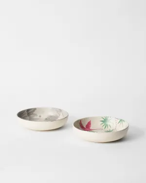 Flamingo Lush Shallow Bowl - Set of 2 chef knife, kitchen knife