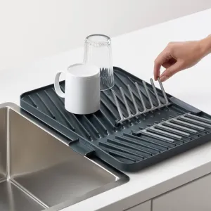 Flip-Up Draining board, H2.4 x W40 x D31.9cm, Grey home accents, decorative items