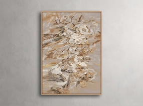 Floral Drift Framed Print
