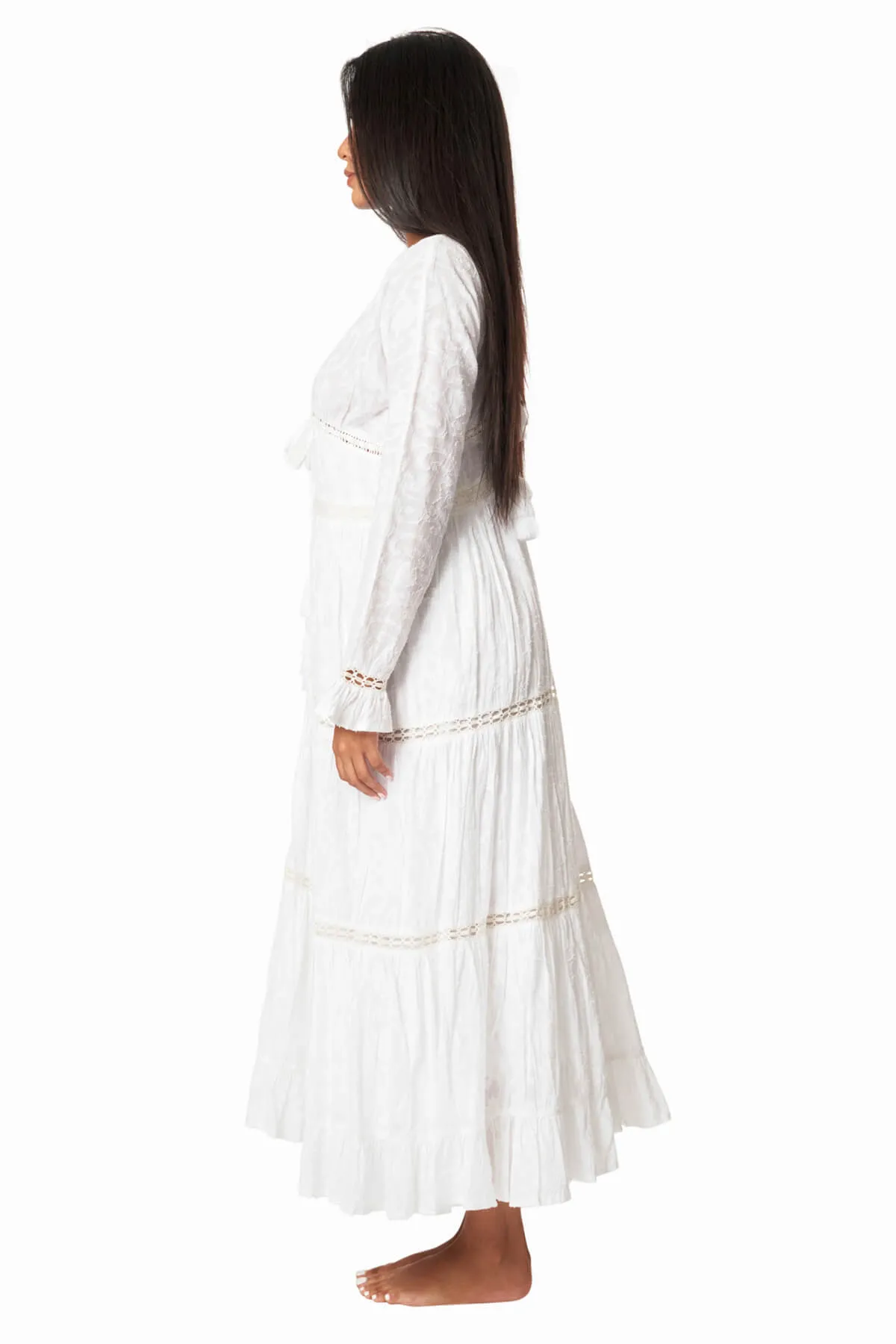 Florence Tiered Maxi Cover Up Dress