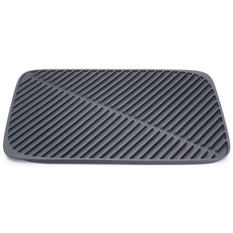 Flume Folding draining mat - large, Grey home accents, decorative items