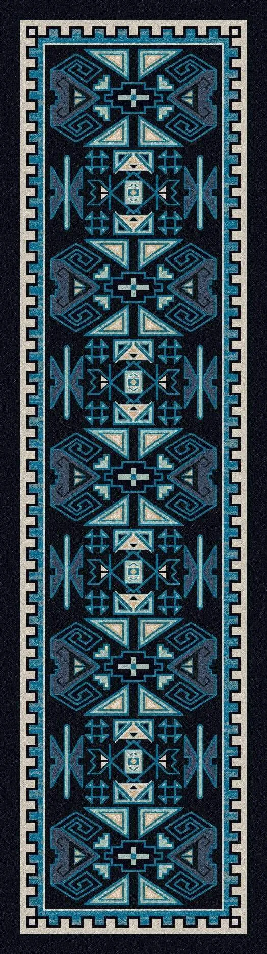 Four Rams Blue Southwest Rugs