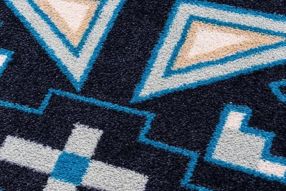 Four Rams Blue Southwest Rugs
